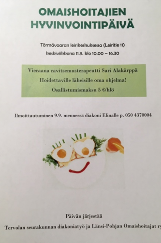 Omaishoitajien hyvinvointipäivä Omaishoitajien hyvinvointipäivä