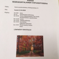 Seurakuntalainen vapaaehtoisena Seurakuntalainen vapaaehtoisena