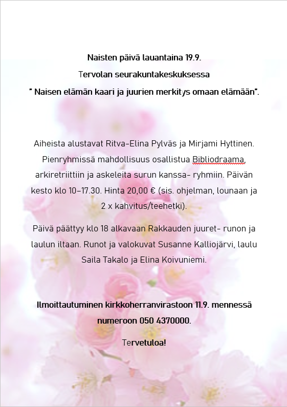 kuva ilmoituksesta